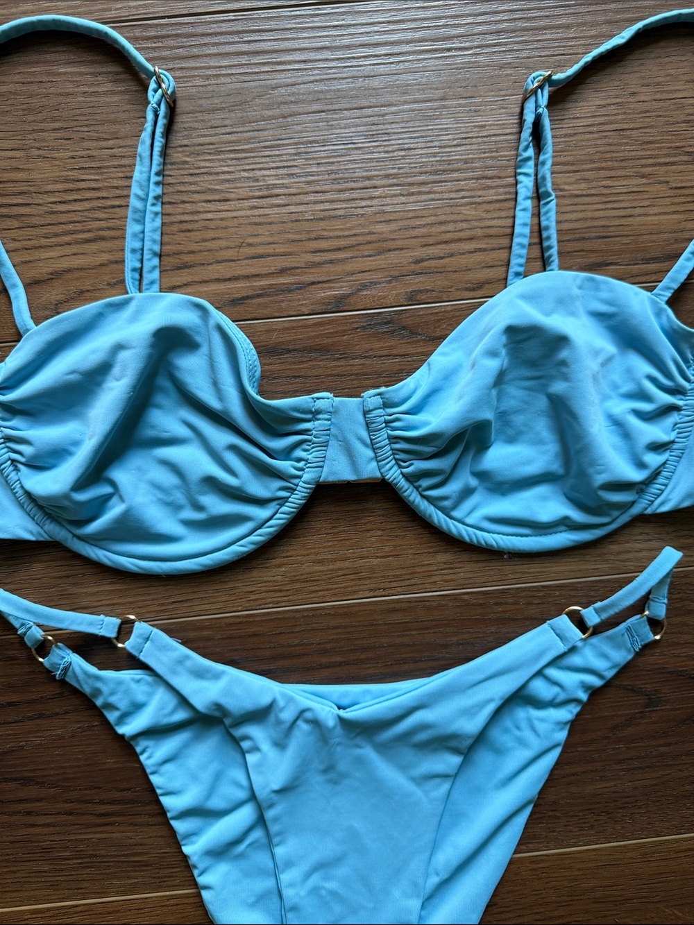 Slate Swim Bikini Set Baby Blue S/M - Picture 5 of 9